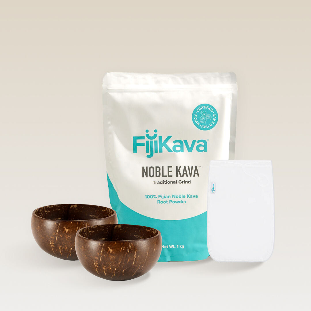 FijiKava Traditional Grind Starter Kit