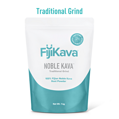 Traditional Grind FijiKava Powder - 100% Certified Fijian Noble Kava