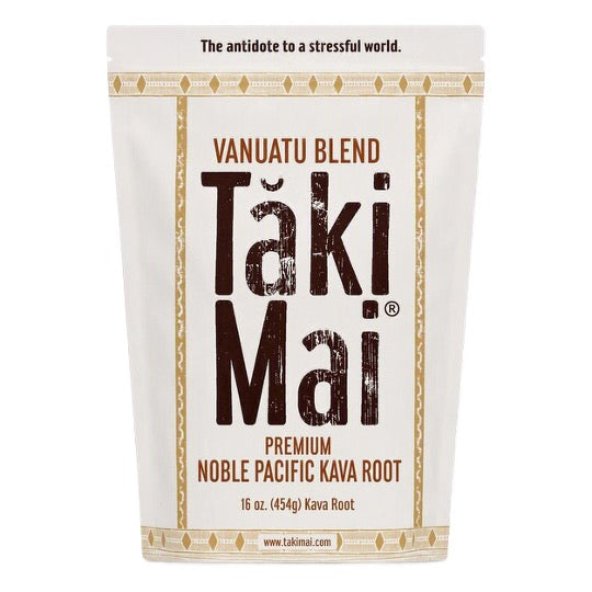 Taki Mai 100% Noble Kava Traditional Grind Vanuatu Blend