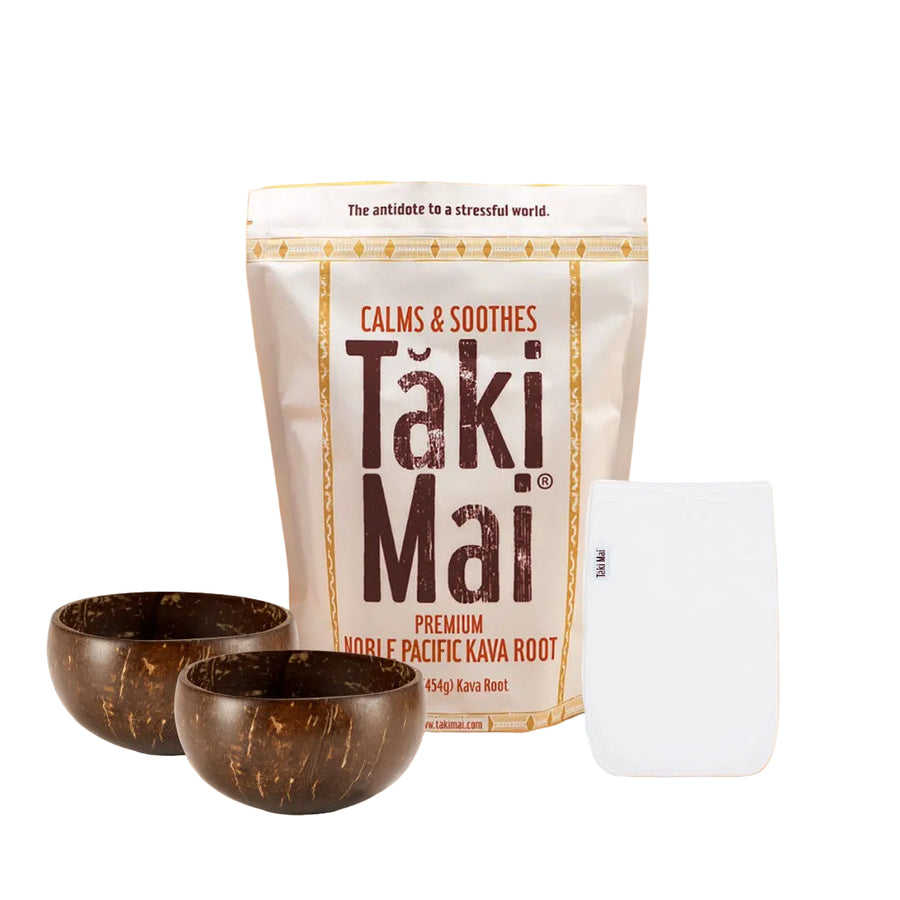 Taki Mai Traditional Grind Vanuatu Blend Starter Kit