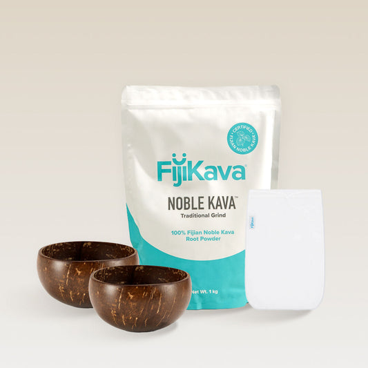 FijiKava Traditional Grind Starter Kit
